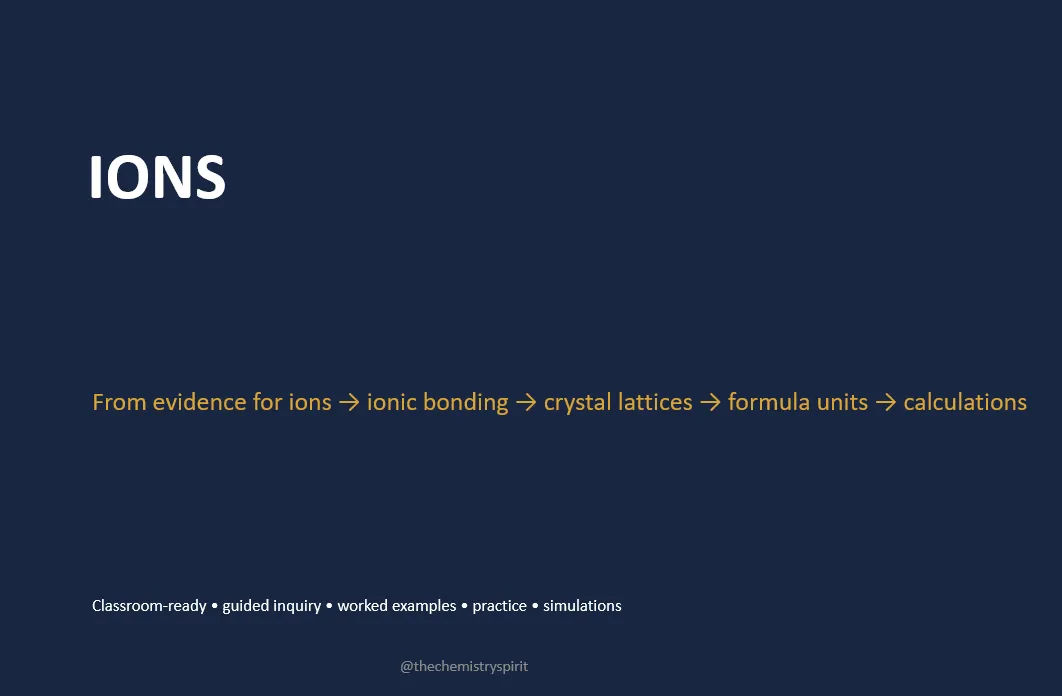 Ions